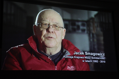 Pokaz filmu o Jacku Żabie „Skazany na niepamięć” – Warszawa, 14 marca 2019. Fot. Piotr Życieński (IPN)