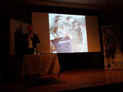 Wiceprezes IPN prof. Krzysztof Szwagrzyk na spotkaniu z Polonią w Chicago – 16 marca 2019