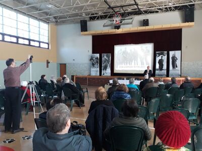 Wiceprezes IPN prof. Krzysztof Szwagrzyk na spotkaniu z Polonią w Chicago – 17 marca 2019