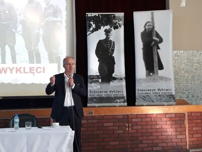 Wiceprezes IPN prof. Krzysztof Szwagrzyk na spotkaniu z Polonią w Chicago – 17 marca 2019