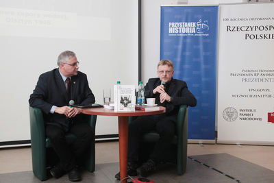 Spotkanie z cyklu „Na północ od Warszawy. Warmia i Mazury w XX w.” – Warszawa, 15 marca 2019. Fot. Piotr Życieński (IPN)