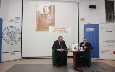 Spotkanie z cyklu „Na północ od Warszawy. Warmia i Mazury w XX w.” – Warszawa, 15 marca 2019. Fot. Piotr Życieński (IPN)