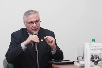 Spotkanie z cyklu „Na północ od Warszawy. Warmia i Mazury w XX w.” – Warszawa, 15 marca 2019. Fot. Piotr Życieński (IPN)