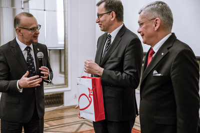 Prezentacja pakietu edukacyjnego dla Polonii i Polaków z zagranicy „Dawniej to było” – 10 marca 2019. Fot. Sławek Kasper (IPN)