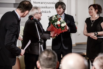 Wręczenie nagród Stowarzyszenia Dziennikarzy Polskich – Warszawa, 20 marca 2019. Fot. Sławek Kasper (IPN)