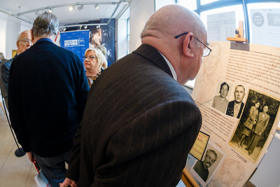 Otwarcie wystawy „Czyny świadczą o człowieku. Polacy udzielający pomocy Żydom podczas Holocaustu na Kresach Wschodnich Rzeczypospolitej Polskiej” – 21 marca 2019. Fot. Sławek Kasper (IPN)