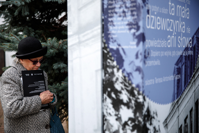 Otwarcie wystawy IPN „Siostry […] matkami żydowskich dzieci. Franciszkanki Rodziny Maryi wobec zagłady Żydów w czasie II wojny światowej” – Warszawa, 24 marca 2019. Fot. Sławek Kasper (IPN)