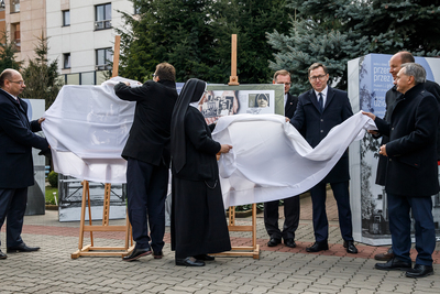 Otwarcie wystawy IPN „Siostry […] matkami żydowskich dzieci. Franciszkanki Rodziny Maryi wobec zagłady Żydów w czasie II wojny światowej”  – Warszawa, 24 marca 2019. Fot. Sławek Kasper (IPN)