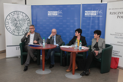 Dyskusja z cyklu „Tajemnice bezpieki” – Warszawa, 25 marca 2019. Fot. Piotr Życieński (IPN)