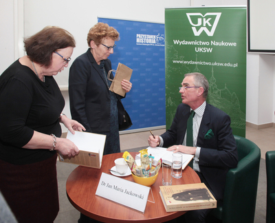 Rozmowa o książce Jana Marii Jackowskiego „Ks. Jan Gnatowski (1855–1925) na tle epoki. Biografia historyczna” – Warszawa, 28 marca 2019. Fot. Piotr Życieński (IPN)