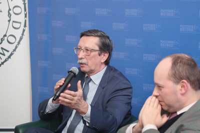 Prof. Jan Żaryn i dr hab. Paweł Skibiński Fot. Piotr Życieński (IPN)