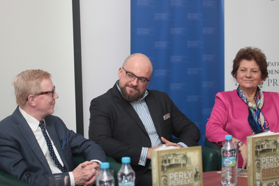 Prezentacja książki Małgorzaty Dygas „Perły, perełki Rzeczypospolitej. Prekursorzy, przedsiębiorcy, patrioci” – Warszawa, 2 kwietnia 2019. Fot. Piotr Życieński (IPN)