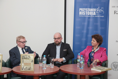 Prezentacja książki Małgorzaty Dygas „Perły, perełki Rzeczypospolitej. Prekursorzy, przedsiębiorcy, patrioci” – Warszawa, 2 kwietnia 2019. Fot. Piotr Życieński (IPN)