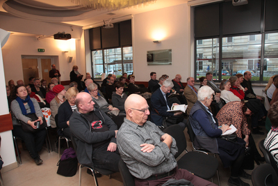 Prezentacja książki Małgorzaty Dygas „Perły, perełki Rzeczypospolitej. Prekursorzy, przedsiębiorcy, patrioci” – Warszawa, 2 kwietnia 2019. Fot. Piotr Życieński (IPN)
