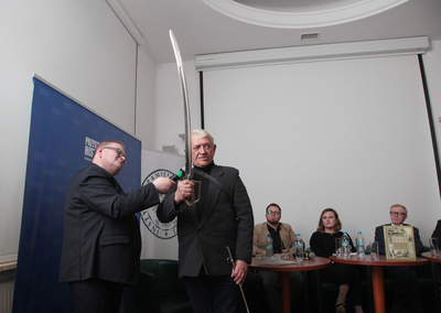 Prezentacja książki Małgorzaty Dygas „Perły, perełki Rzeczypospolitej. Prekursorzy, przedsiębiorcy, patrioci” – Warszawa, 2 kwietnia 2019. Fot. Piotr Życieński (IPN)