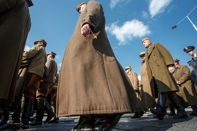 XII Katyński Marsz Cieni – Warszawa, 7 kwietnia 2019. Fot. Sławek Kasper (IPN)