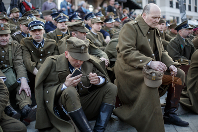 XII Katyński Marsz Cieni – Warszawa, 7 kwietnia 2019. Fot. Sławek Kasper (IPN)