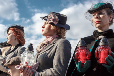 XII Katyński Marsz Cieni – Warszawa, 7 kwietnia 2019. Fot. Sławek Kasper (IPN)