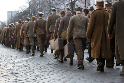 XII Katyński Marsz Cieni – Warszawa, 7 kwietnia 2019. Fot. Sławek Kasper (IPN)