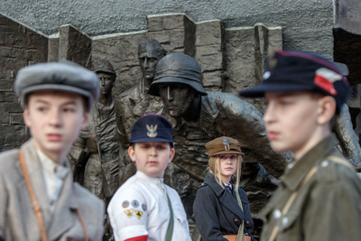 XII Katyński Marsz Cieni – Warszawa, 7 kwietnia 2019. Fot. Sławek Kasper (IPN)