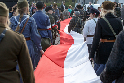 XII Katyński Marsz Cieni – Warszawa, 7 kwietnia 2019. Fot. Sławek Kasper (IPN)