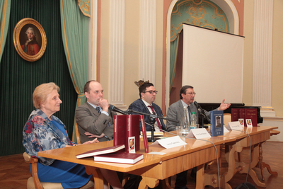 Spotkanie „Prymas Wyszyński w świetle nowych źródeł archiwalnych” – Warszawa, 5 kwietnia 2019. Fot. Piotr Życieński (IPN)