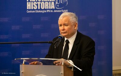 Prezentacja książki „Obudzić naród do wielkości... Wystąpienia Janusza Kurtyki przed Parlamentem RP 2005–2010” – Warszawa, 8 kwietnia 2019. Fot. Marcin Jurkiewicz (IPN)