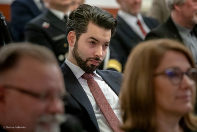 Prezentacja książki „Obudzić naród do wielkości... Wystąpienia Janusza Kurtyki przed Parlamentem RP 2005–2010” – Warszawa, 8 kwietnia 2019. Fot. Marcin Jurkiewicz (IPN)