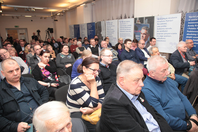 Z cyklu „Tajemnice bezpieki” dyskusja o Urzędzie Ochrony Państwa – Warszawa, 9 kwietnia 2019. Fot. Piotr Życieński (IPN)