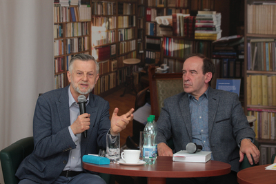 Z cyklu „Tajemnice bezpieki” dyskusja o Urzędzie Ochrony Państwa – Warszawa, 9 kwietnia 2019. Fot. Piotr Życieński (IPN)