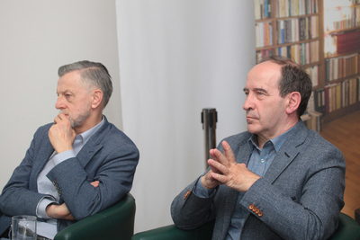 Z cyklu „Tajemnice bezpieki” dyskusja o Urzędzie Ochrony Państwa – Warszawa, 9 kwietnia 2019. Fot. Piotr Życieński (IPN)