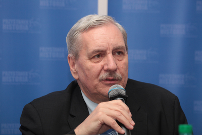 Dyskusja o książce Łukasza Garbala „Jan Józef Lipski. Biografia źródłowa” – Warszawa, 9 kwietnia 2019. Fot. Piotr Życieński (IPN)