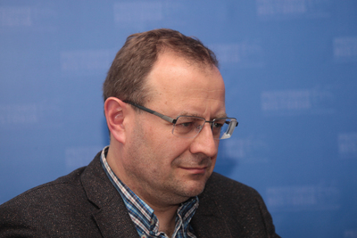 Dyskusja o książce Łukasza Garbala „Jan Józef Lipski. Biografia źródłowa” – Warszawa, 9 kwietnia 2019. Fot. Piotr Życieński (IPN)