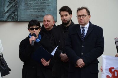 IX Biało-Czerwony Marsz Pamięci w Krakowie upamiętniający ofiary katastrofy smoleńskiej