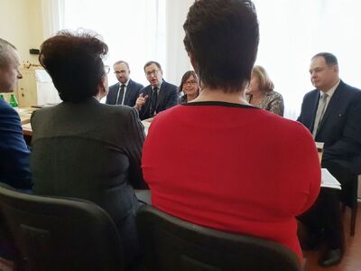 Wizyta w Państwowym Archiwum Obwodu Żytomierskiego – Żytomierz, 11 kwietnia 2019. Fot. Sławek Kasper (IPN)