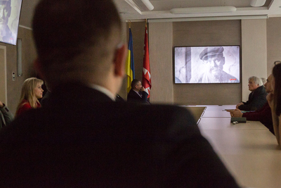 Prezentacja projektu „Winnica: topografia terroru” – 12 kwietnia 2019. Fot. Sławek Kasper (IPN)