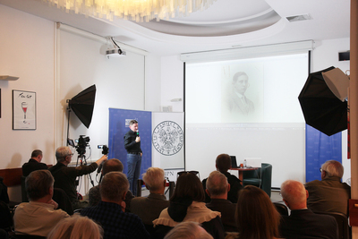 „Nie tylko Enigma…” – spotkanie z cyklu „Tajemnice wywiadu” – Warszawa, 12 kwietnia 2019. Fot. Piotr Życieński (IPN)