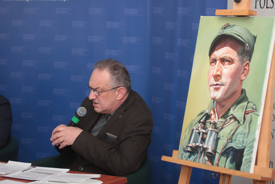 Dr Kazimierz Krajewski, Oddział IPN w Warszawie. Fot. Piotr Życieński (IPN)