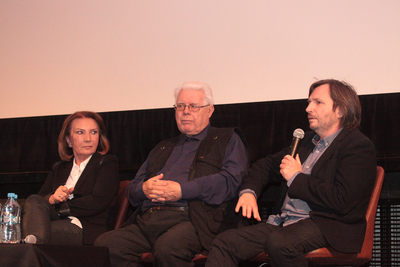 Maria Leśnikowska, Witold Mieszkowski, Arkadiusz Gołębiewski. Fot. Piotr Życieński (IPN)