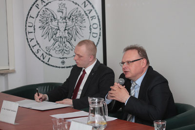 Konferencja naukowa „Księża dla władzy groźni. Duchowni współpracujący z opozycją (1976–1989)”, cz. II – Warszawa, 16 kwietnia 2019. Fot. Piotr Życieński (IPN)