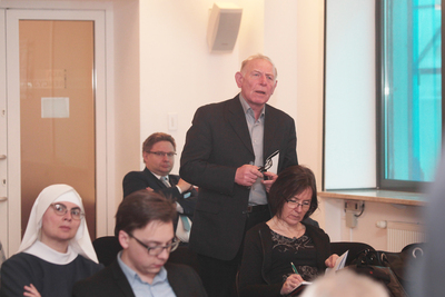 Konferencja naukowa „Księża dla władzy groźni. Duchowni współpracujący z opozycją (1976–1989)”, cz. II – Warszawa, 16 kwietnia 2019. Fot. Piotr Życieński (IPN)