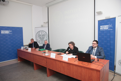 Konferencja naukowa „Księża dla władzy groźni. Duchowni współpracujący z opozycją (1976–1989)”, cz. II – Warszawa, 17 kwietnia 2019. Fot. Piotr Życieński (IPN)
