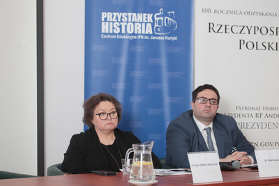 Konferencja naukowa „Księża dla władzy groźni. Duchowni współpracujący z opozycją (1976–1989)”, cz. II – Warszawa, 17 kwietnia 2019. Fot. Piotr Życieński (IPN)