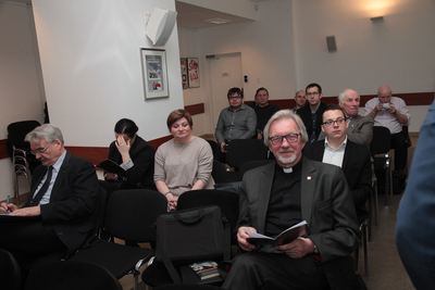 Konferencja naukowa „Księża dla władzy groźni. Duchowni współpracujący z opozycją (1976–1989)”, cz. II – Warszawa, 17 kwietnia 2019. Fot. Piotr Życieński (IPN)