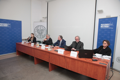 Konferencja naukowa „Księża dla władzy groźni. Duchowni współpracujący z opozycją (1976–1989)”, cz. II – Warszawa, 17 kwietnia 2019. Fot. Piotr Życieński (IPN)