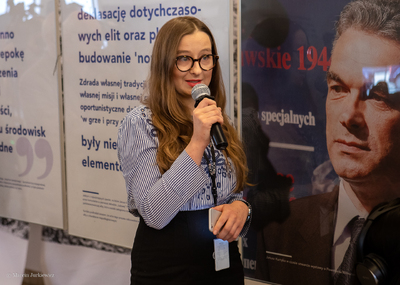 Podpisanie umowy o współpracy pomiędzy Instytutem Pamięci Narodowej a Muzeum Getta Warszawskiego – Warszawa, 17 kwietnia 2019. Fot. Marcin Jurkiewicz