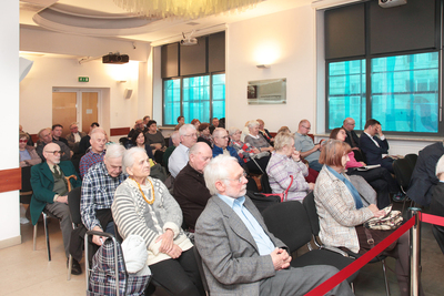 Z cyklu „Kościół – Naród – Państwo, czyli niezwykły wiek XX w dziejach Polski” – dyskusja o gospodarce PRL – Warszawa, 24 kwietnia 2019. Fot. Piotr Życieński (IPN)