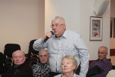 Z cyklu „Kościół – Naród – Państwo, czyli niezwykły wiek XX w dziejach Polski” – dyskusja o gospodarce PRL – Warszawa, 24 kwietnia 2019. Fot. Piotr Życieński (IPN)