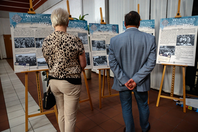 Projekcja filmu dokumentalnego „Z wycieczki Stowarzyszenia Weteranów do Polski” – Wilno, 25 kwietnia 2019. Fot. Sławek Kasper (IPN)