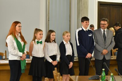 Turniej oksfordzkich debat historycznych dla młodzieży polonijnej i polskiej mieszkającej poza granicami kraju – Warszawa, 27–28 kwietnia 2019 (fot. Sejm RP)